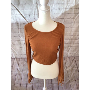 Hudson Gray‎ cropped shirt medium